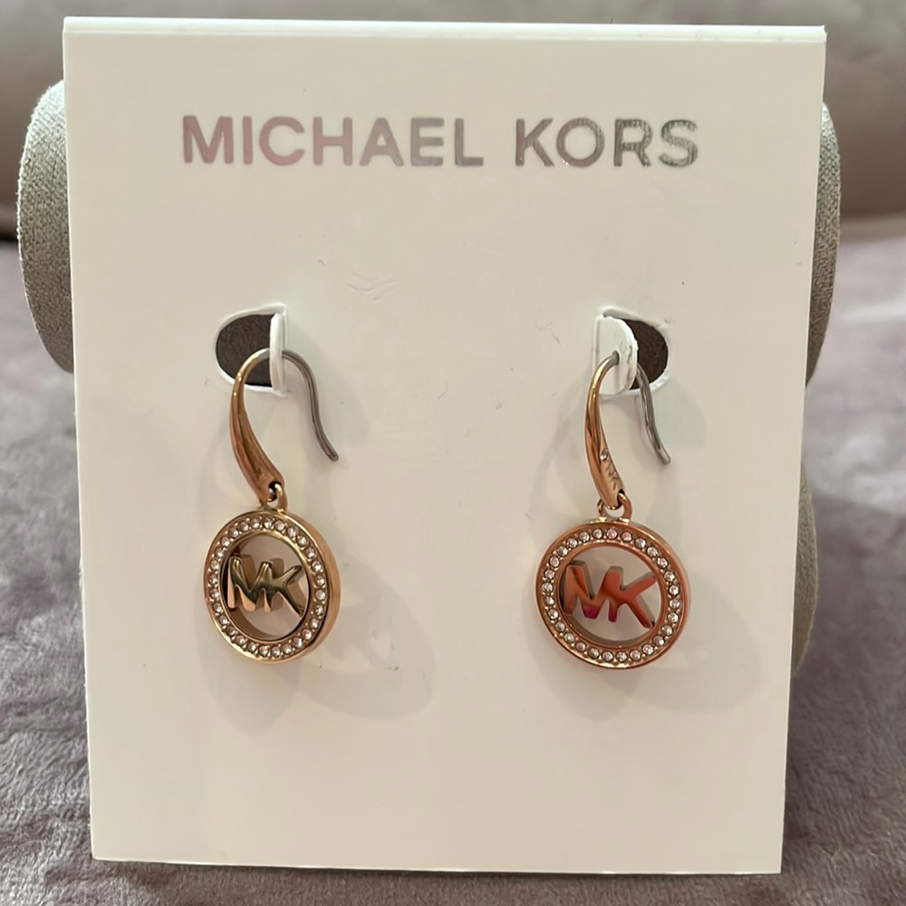 Michael Kors dangle earrings